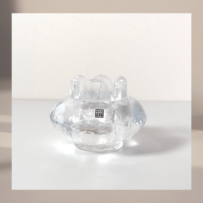 【北欧 スウェーデン ヴィンテージ】Pukeberg (プーケベリ) candle holder