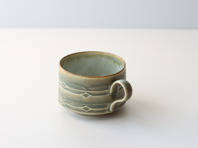 【北欧 デンマーク ヴィンテージ】Jens.H.Quistgaard (イェンス・クイストゴー)Rune (ルーン)cup caucer