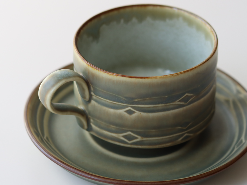 【北欧 デンマーク ヴィンテージ】Jens.H.Quistgaard (イェンス・クイストゴー)Rune (ルーン)cup caucer