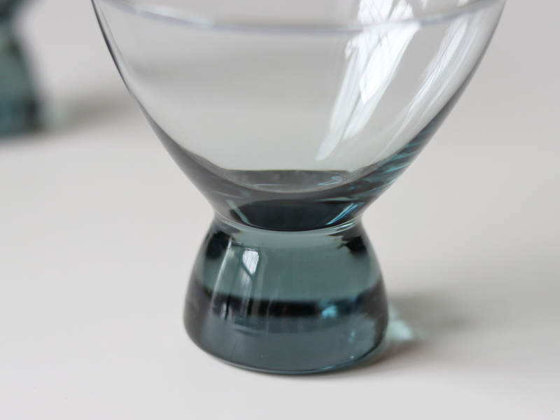 【北欧 デンマーク ヴィンテージ】Holmegaard (ホルムガード) smoke liqueur glass