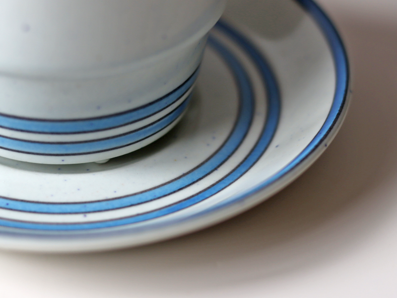 【北欧 スウェーデン ヴィンテージ】Gustavsberg (グスタフスベリ) Dart(ダート) coffee cup saucer