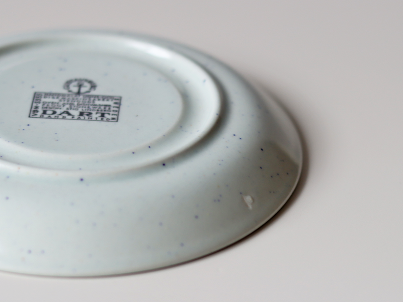 【北欧 スウェーデン ヴィンテージ】Gustavsberg (グスタフスベリ) Dart(ダート) coffee cup saucer