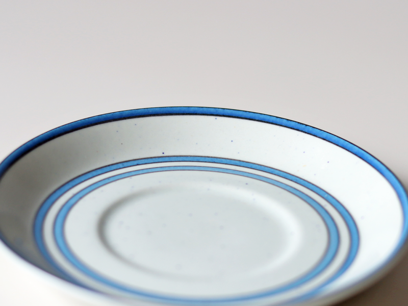 【北欧 スウェーデン ヴィンテージ】Gustavsberg (グスタフスベリ) Dart(ダート) coffee cup saucer