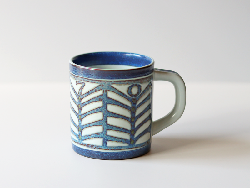 【北欧 デンマーク ヴィンテージ】Royal copenhagen (ロイヤルコペンハーゲン) year mug small 1970 DS