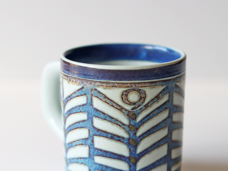 【北欧 デンマーク ヴィンテージ】Royal copenhagen (ロイヤルコペンハーゲン) year mug small 1970 DS