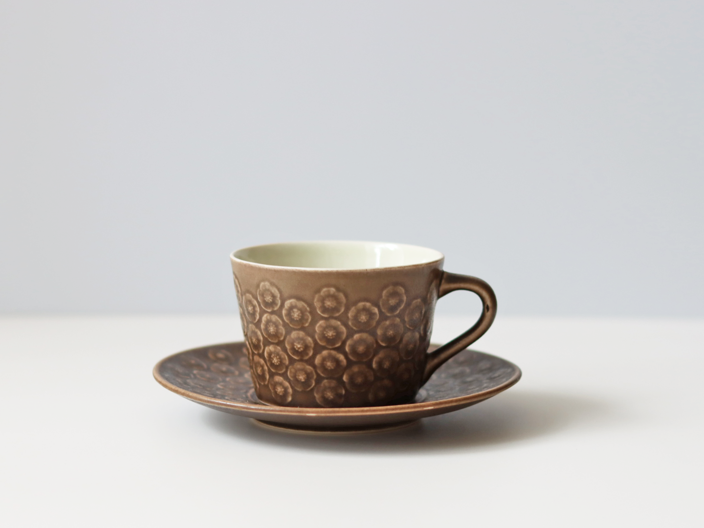 Jens.H.Quistgaard (イェンス・クイストゴー) Azur umbra (アズール アンブラ) cup saucer │ 北欧ヴィンテージ デンマーク 食器 コーヒーカップ プラム 陶磁器