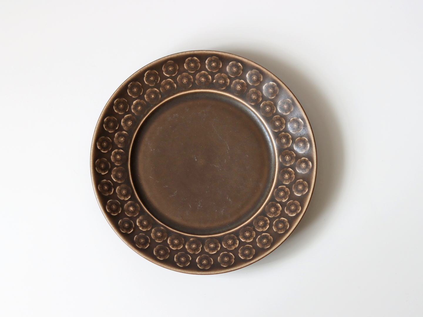 Jens.H.Quistgaard (イェンス・クイストゴー) Azur Umbra(アズール アンブラ)side plate │ 北欧ヴィンテージ デンマーク 食器 プレート プラム 陶磁器