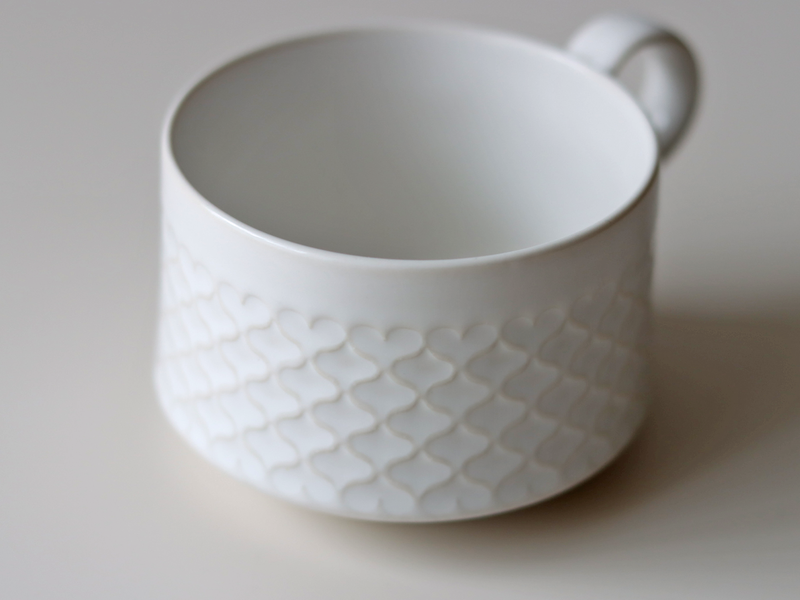 【北欧 デンマーク ヴィンテージ】Jens.H.Quistgaard (イェンス・クイストゴー) Cordial palet(コーディアル パレット) cup saucer white