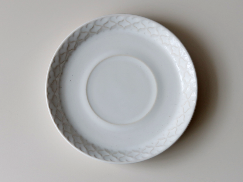 【北欧 デンマーク ヴィンテージ】Jens.H.Quistgaard (イェンス・クイストゴー) Cordial palet(コーディアル パレット) cup saucer white