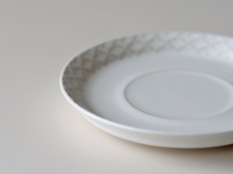 【北欧 デンマーク ヴィンテージ】Jens.H.Quistgaard (イェンス・クイストゴー) Cordial palet(コーディアル パレット) cup saucer white