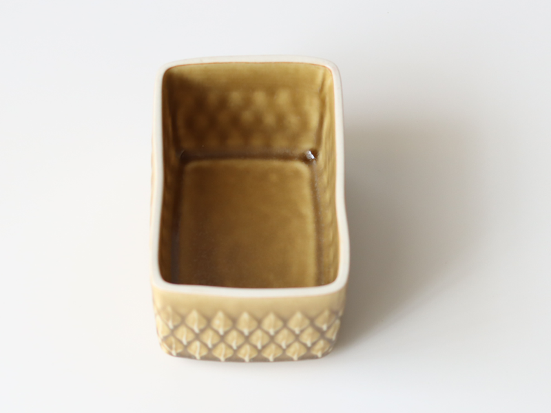 Jens.H.Quistgaard (イェンス・クイストゴー) Relief (レリーフ) butter box │ 北欧ヴィンテージ デンマーク 食器 バターケース 陶磁器