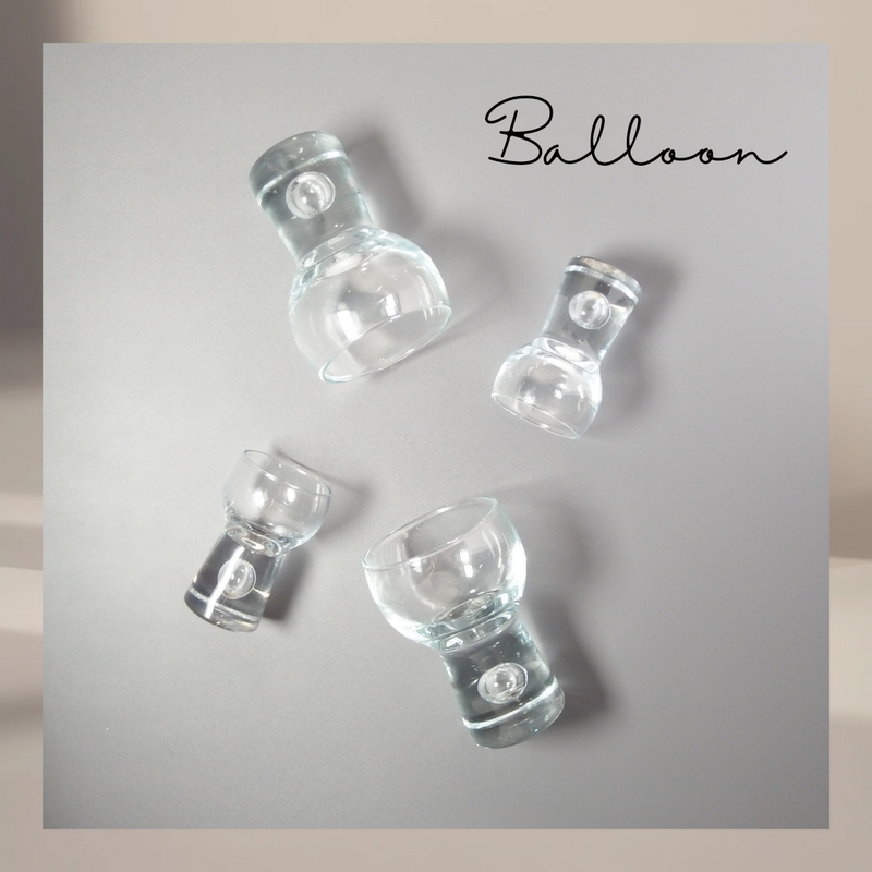 【北欧 デンマーク ヴィンテージ】Holmegaard (ホルムガード) Balloon (バルーン) glass
