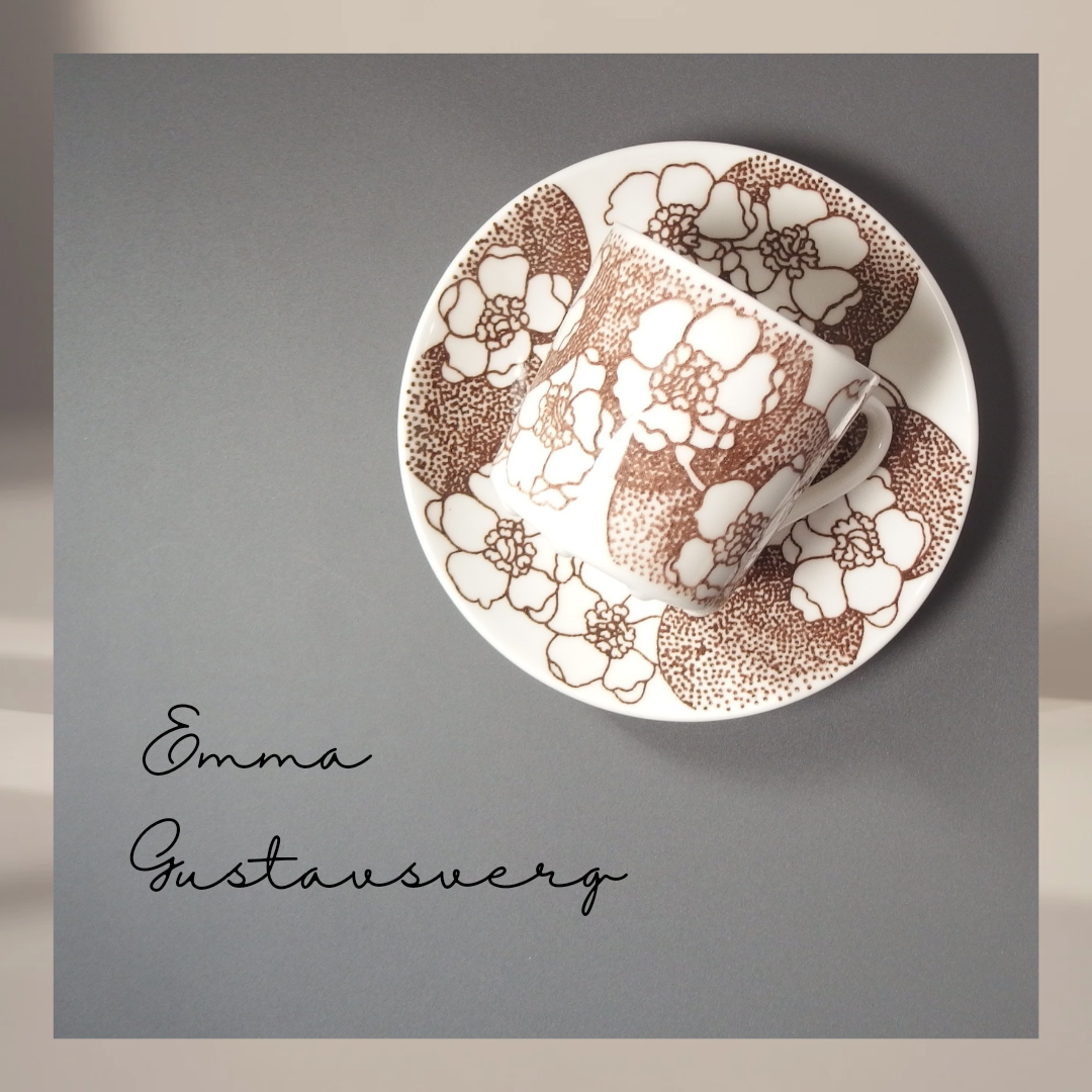 【北欧 ヴィンテージ】Gustavsberg(グスタフスベリ) Emma(エマ) coffee C/S