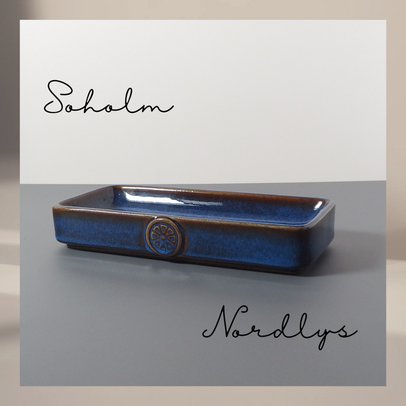 【北欧 ヴィンテージ】Soholm (スーホルム) Nordlys square tray