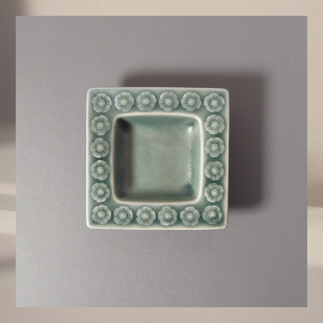 【北欧 ヴィンテージ】Jens.H.Quistgaard (イェンス・クイストゴー) Azur (アズール) square tray