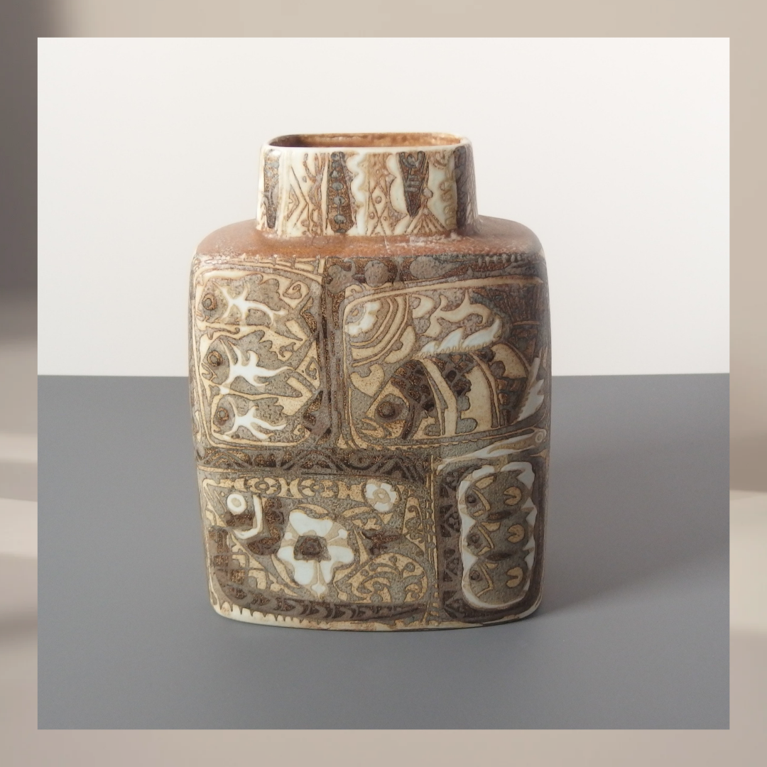 【北欧 ヴィンテージ】Royal copenhagen (ロイヤルコペンハーゲン) Baca (バッカ)vase fish