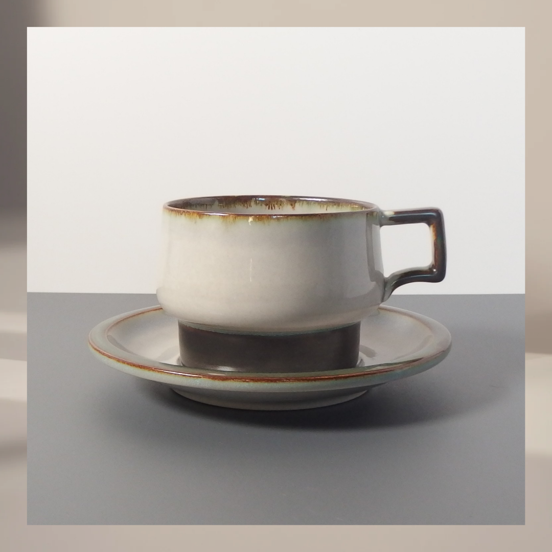 【北欧 ヴィンテージ】 Quistgaard (クイストゴー ) Tema (テーマ) tea cup saucer