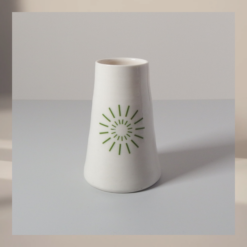 【北欧 ヴィンテージ】Anne Black (アンヌ・ブラック) vase (723)