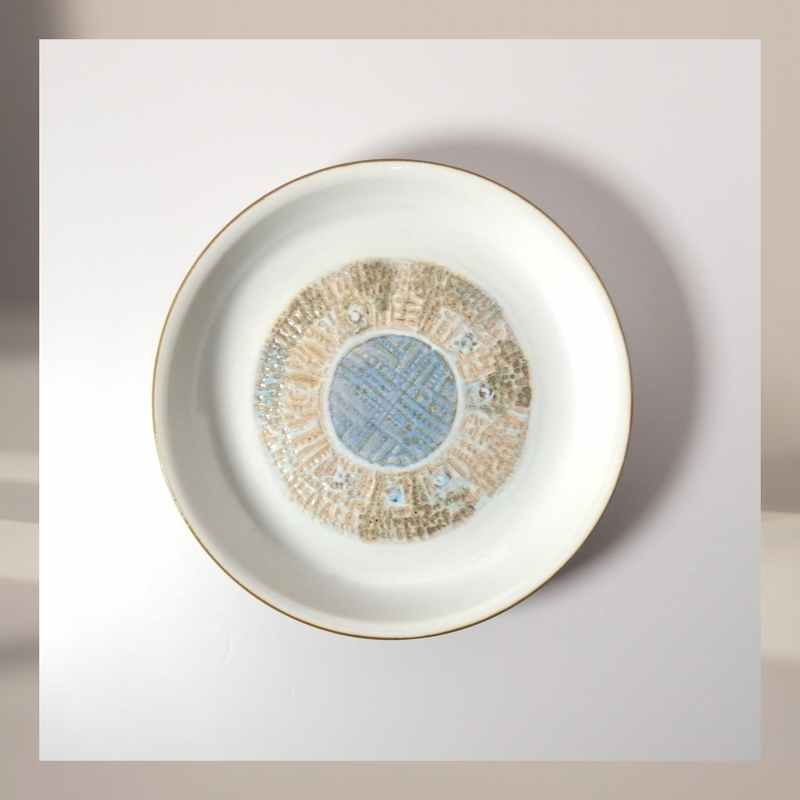 【北欧 デンマーク ヴィンテージ】Royal copenhagen (ロイヤルコペンハーゲン) Tenera (テネラ) Sol plate