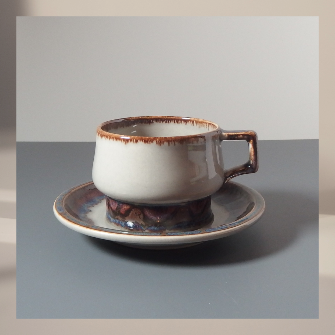 【北欧 ヴィンテージ】Quistgaard (クイストゴー) Mexico (メキシコ) tea cup saucer