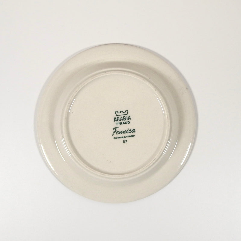 【北欧 フィンランド ヴィンテージ】 Arabia (アラビア) Fennica(フェニカ) side plate