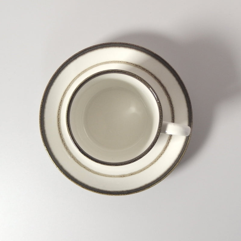 【北欧 スウェーデン ヴィンテージ】Rorstrand (ロールストランド) Nordica(ノルディカ)coffee cup saucer