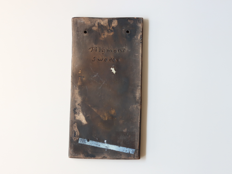 Tilgmans Keramik (ティルグマンズ ケラミック) wall plate butterfly │ 北欧 スウェーデン ヴィンテージ 壁掛けプレート 蝶 陶磁器
