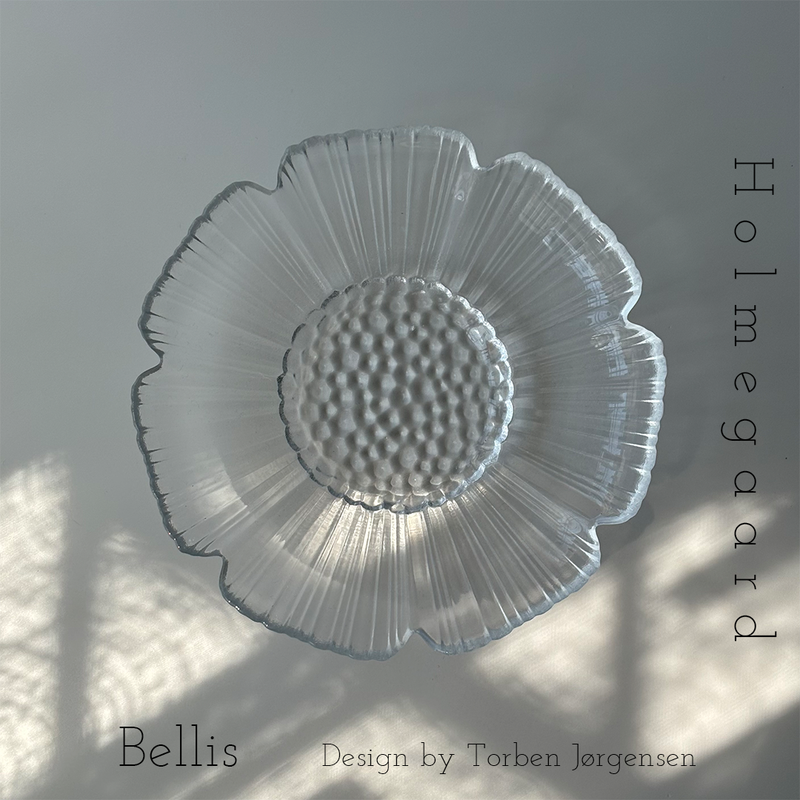 【北欧 デンマーク ヴィンテージ】Holmegaard (ホルムガード)Bellis(ベリス)plate