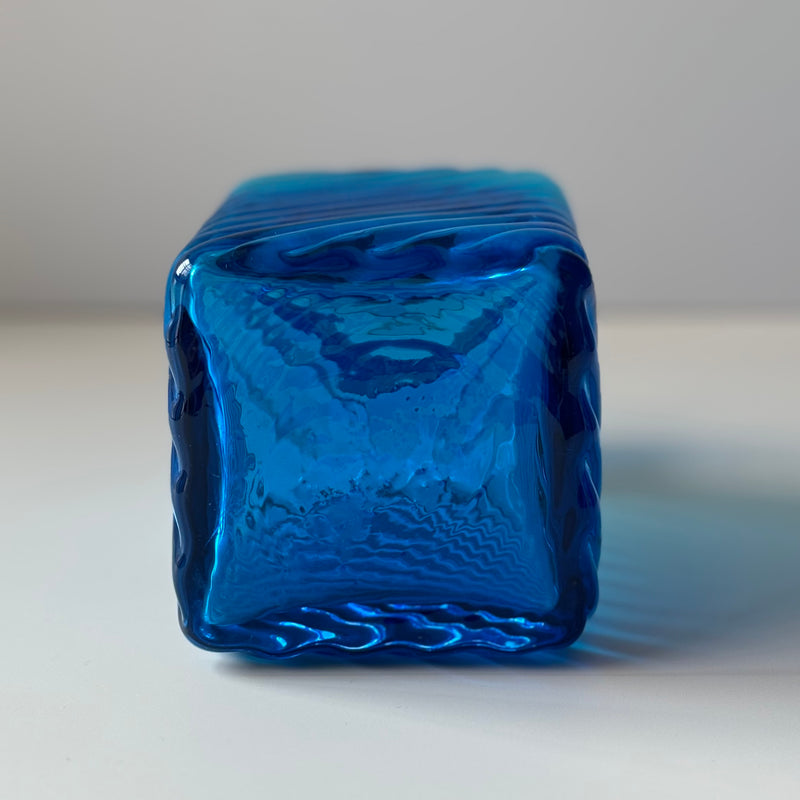 【北欧 デンマーク ヴィンテージ】Holmegaard (ホルムガード) decanter / vase turquoise