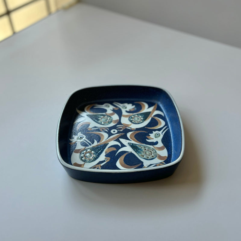 【北欧 デンマーク ヴィンテージ】Royal copenhagen (ロイヤルコペンハーゲン) Baca (バッカ) plate bird 2883 NT
