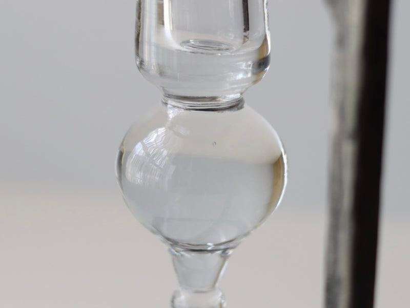 【北欧 スウェーデン ヴィンテージ】Boda Smid (ボダ・スミデ) Bertil Vallien(バーティル・ヴァリーン) candle stand glass/iron