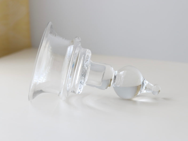 【北欧 スウェーデン ヴィンテージ】Boda Smid (ボダ・スミデ) Bertil Vallien(バーティル・ヴァリーン) candle stand glass/iron