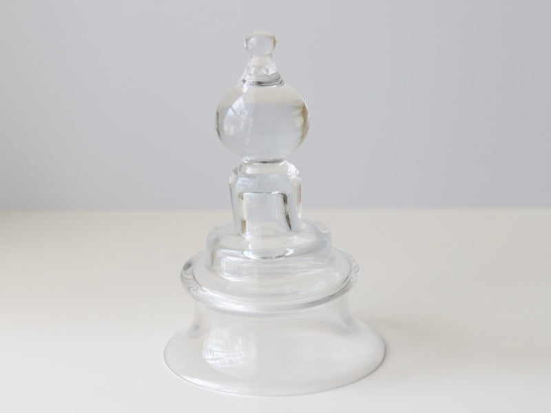 【北欧 スウェーデン ヴィンテージ】Boda Smid (ボダ・スミデ) Bertil Vallien(バーティル・ヴァリーン) candle stand glass/iron