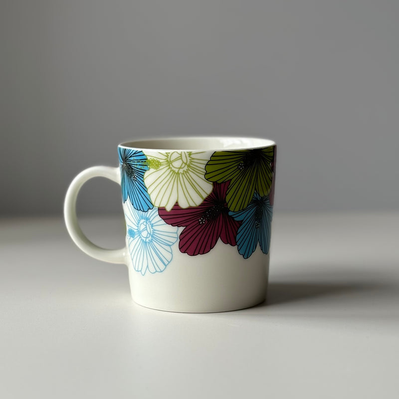 【北欧 フィンランド ヴィンテージ】 Arabia (アラビア) Teema (ティーマ) mug lei