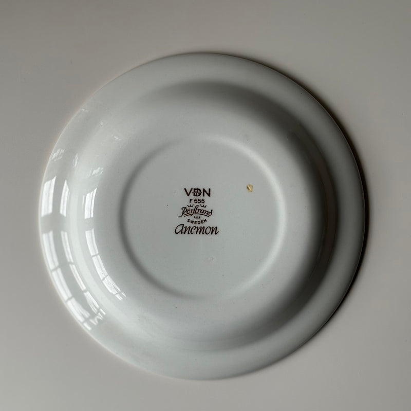【北欧 スウェーデン ヴィンテージ】Rorstrand (ロールストランド) Anemon plate