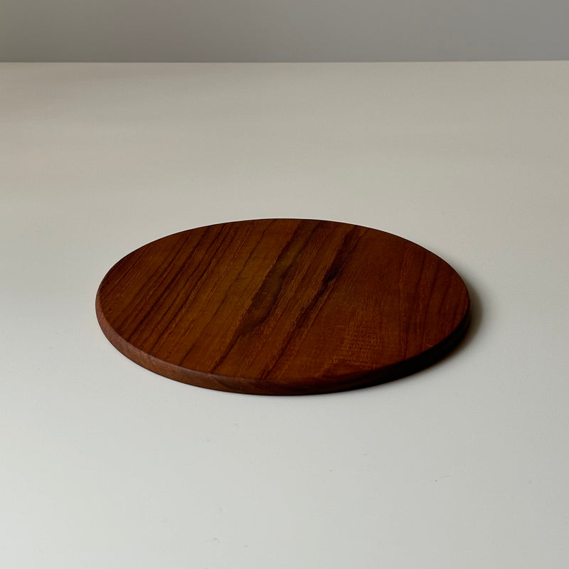 【北欧 ヴィンテージ】Teak plate