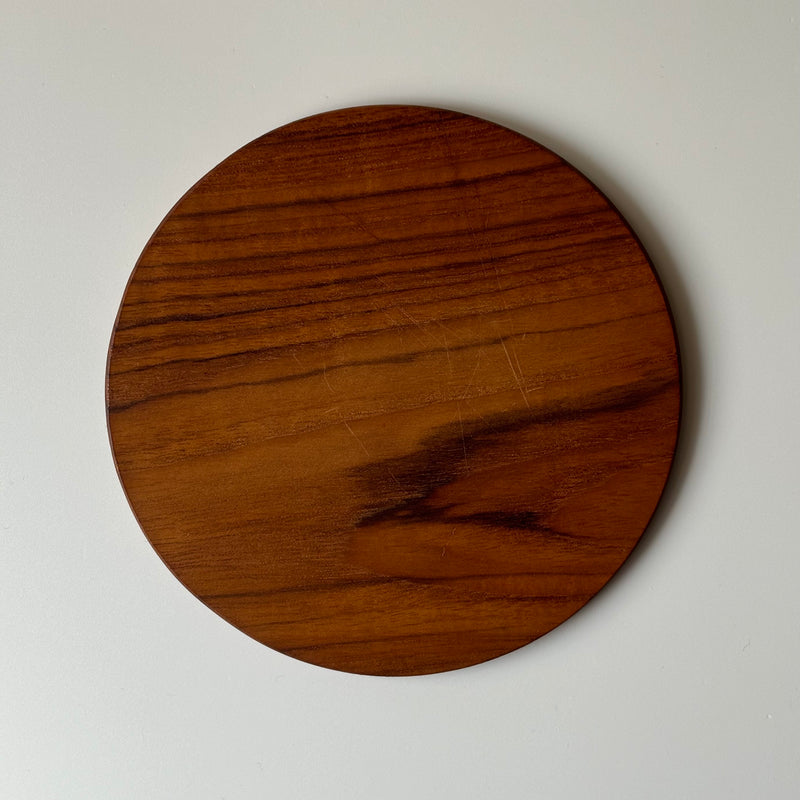 【北欧 ヴィンテージ】Teak plate
