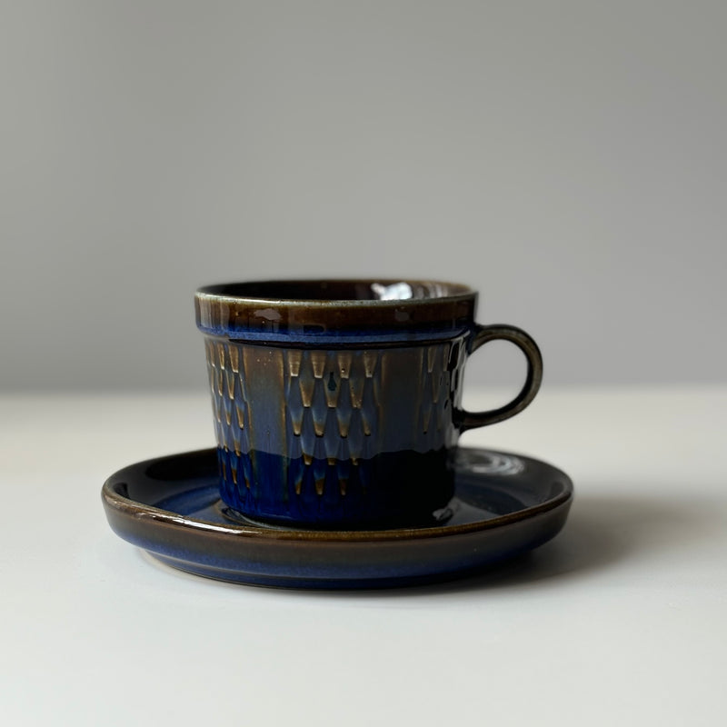 Soholm (スーホルム) Granit (グラニット) tea cup saucer large │ 北欧ヴィンテージ デンマーク 食器 コーヒーカップ 陶磁器