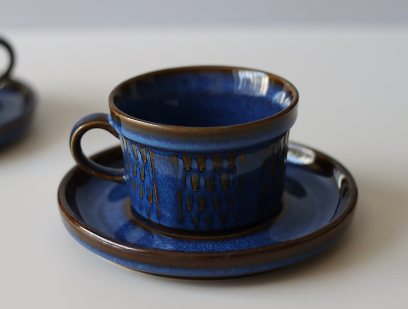 【北欧 デンマーク ヴィンテージ】Soholm (スーホルム) Granit (グラニット) tea cup saucer