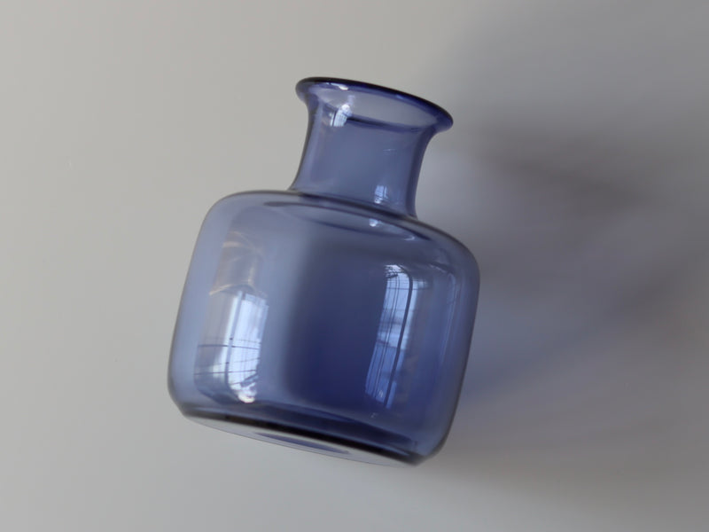 Holmegaard (ホルムガード) Safir(サファイア)vase Per Lütken │ 北欧ヴィンテージ デンマーク ガラス 花瓶