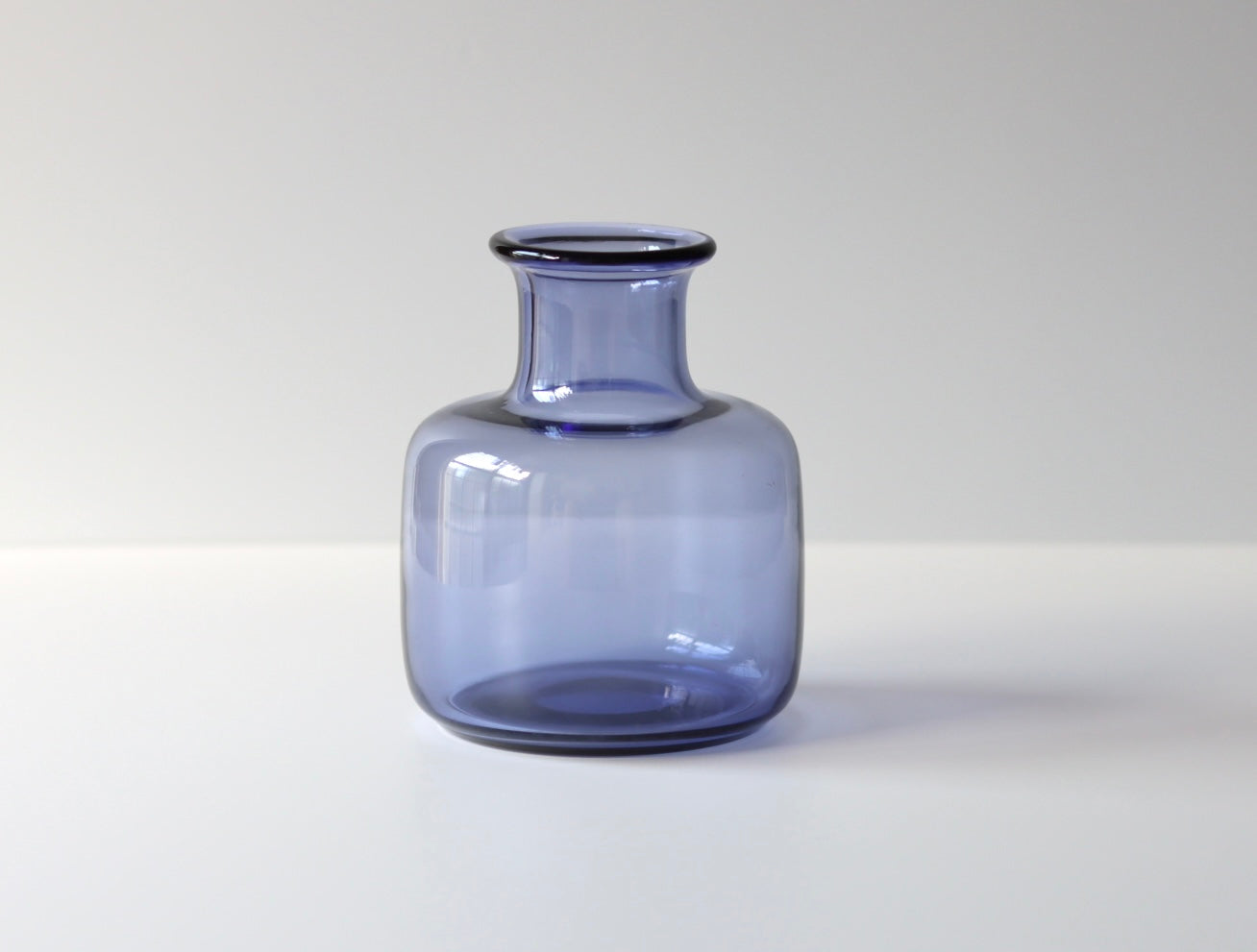 Holmegaard (ホルムガード) Safir(サファイア)vase Per Lütken │ 北欧ヴィンテージ デンマーク ガラス 花瓶
