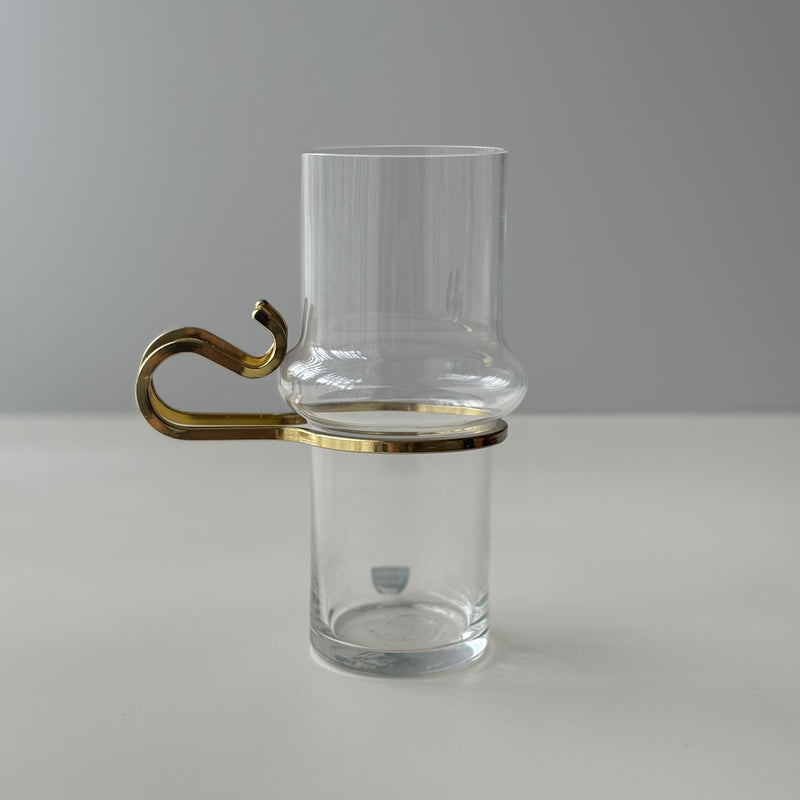 【北欧 スウェーデン ヴィンテージ】Orrefors (オレフォス) Irish coffee glass