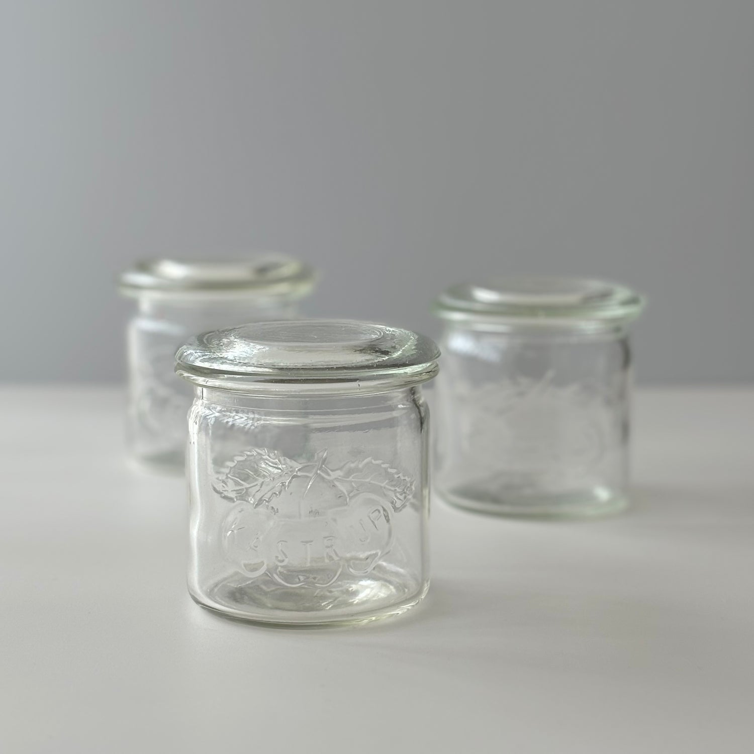 Holmegaard (ホルムガード)jar │ 北欧ヴィンテージ デンマーク ジャー ガラス さくらんぼ