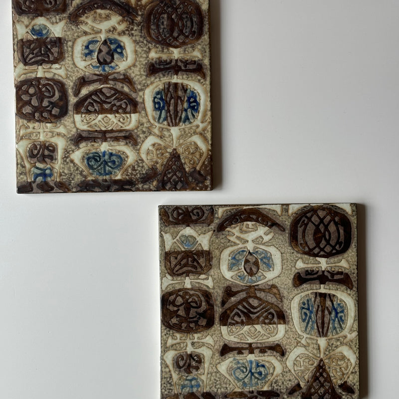 【北欧 デンマーク ヴィンテージ】Royal copenhagen (ロイヤルコペンハーゲン) Baca (バッカ)tile NT