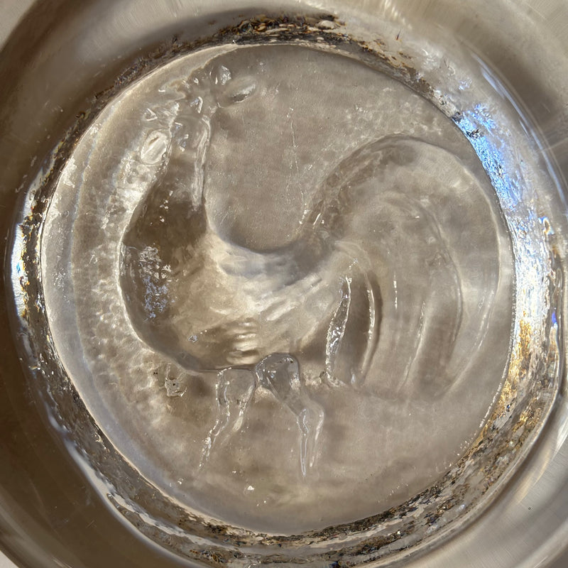 【北欧 スウェーデン ヴィンテージ】Boda (ボダ)Erik Höglund(エリック・ホグラン)ashtray clear bird