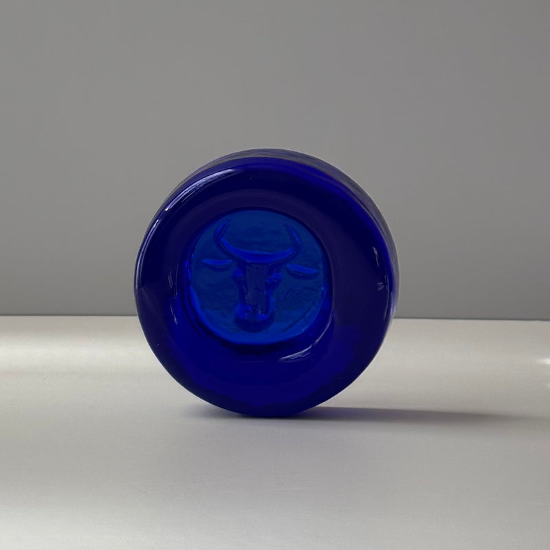 【北欧 スウェーデン ヴィンテージ】Boda (ボダ)Erik Höglund(エリック・ホグラン)ashtray blue cow