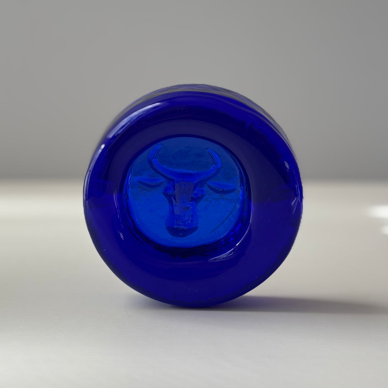 【北欧 スウェーデン ヴィンテージ】Boda (ボダ)Erik Höglund(エリック・ホグラン)ashtray blue cow