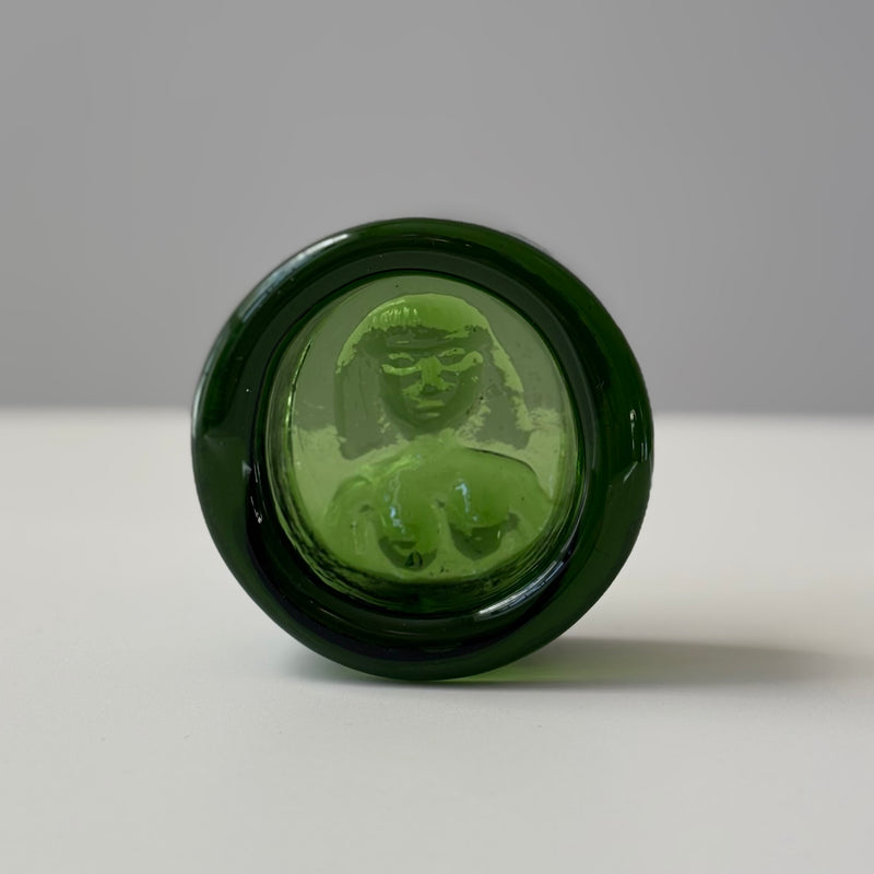 【北欧 スウェーデン ヴィンテージ】Boda (ボダ)Erik Höglund(エリック・ホグラン)ashtray green women