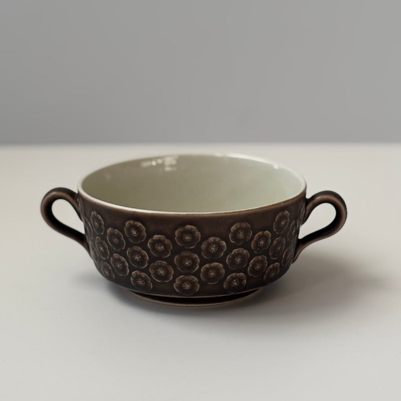 【北欧 デンマーク ヴィンテージ】Jens.H.Quistgaard (イェンス・クイストゴー) Azur umbra (アズール アンブラ) soup cup saucer