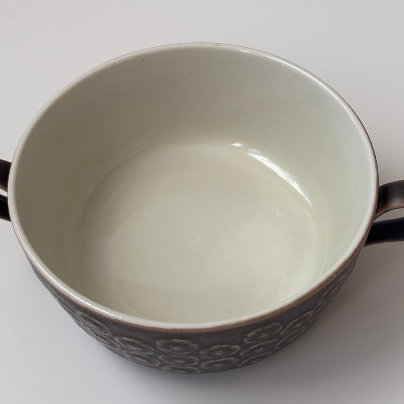 【北欧 デンマーク ヴィンテージ】Jens.H.Quistgaard (イェンス・クイストゴー) Azur umbra (アズール アンブラ) soup cup saucer